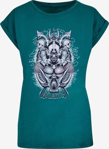 ABSOLUTE CULT T-Shirt 'Aquaman - Ocean Master' in Grün: predná strana