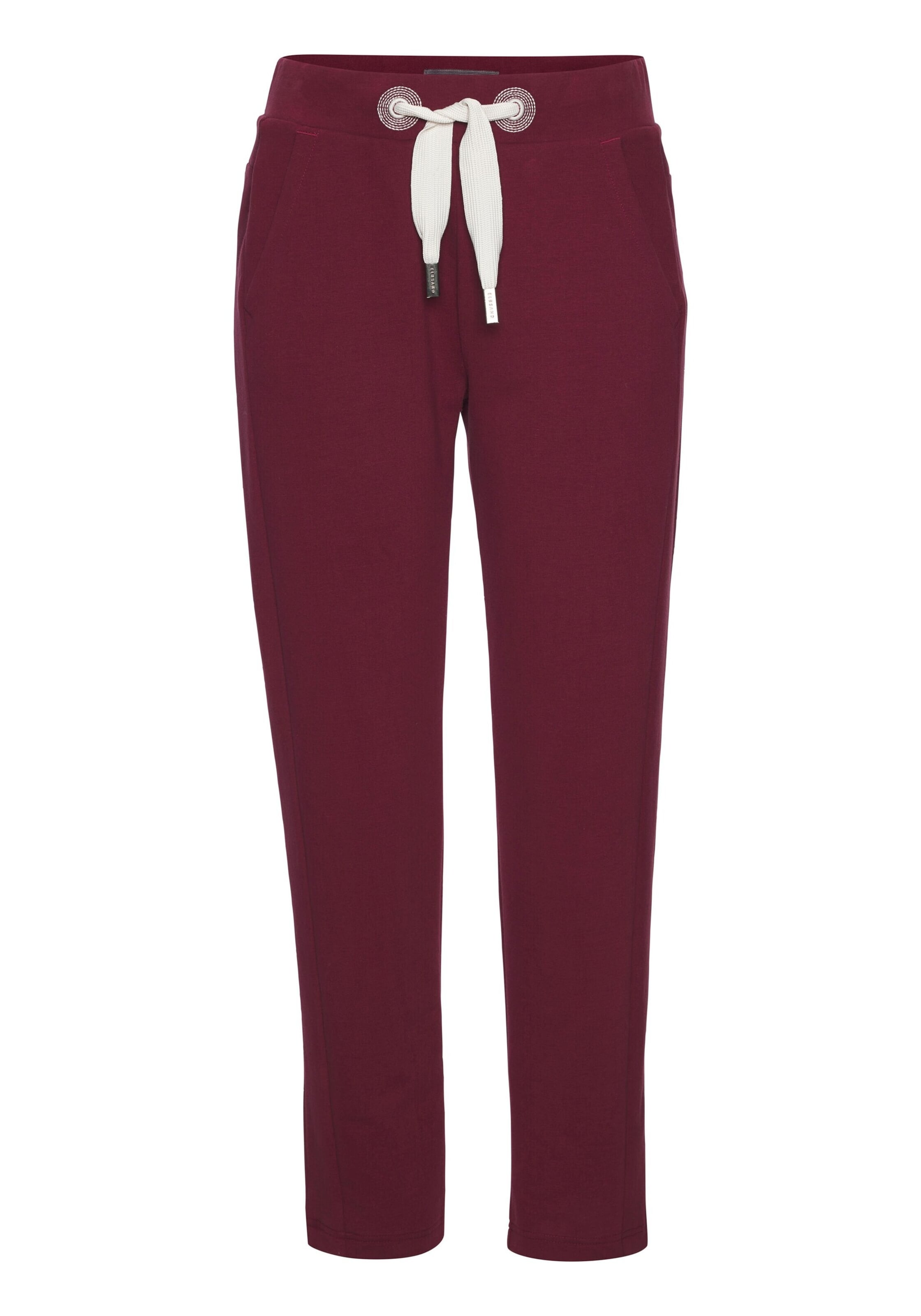 Elbsand Regular Trousers in Red: front