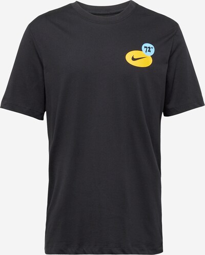 NIKE Функциональная футболка в Небесно-голубой / Желтый / Изумрудный / Черный, Обзор товара
