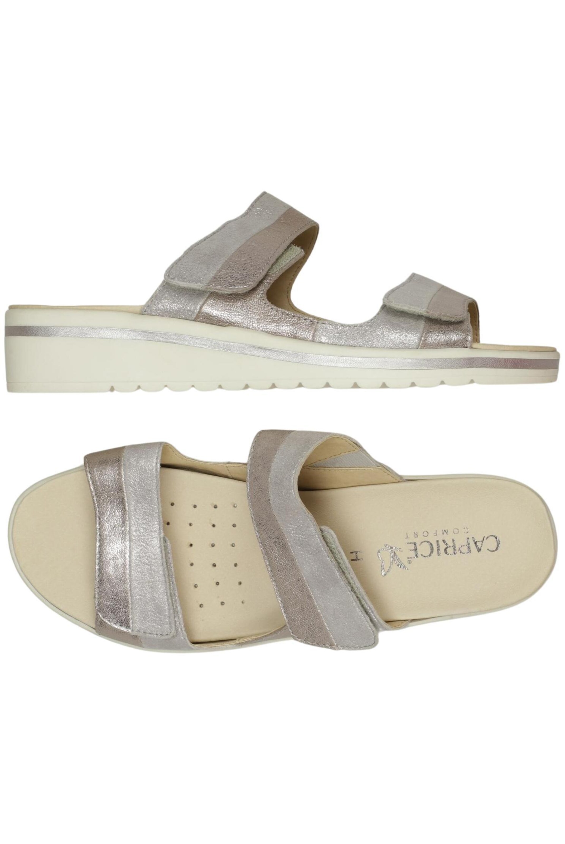 CAPRICE Sandals & High-Heeled Sandals in 39 in Silver: front