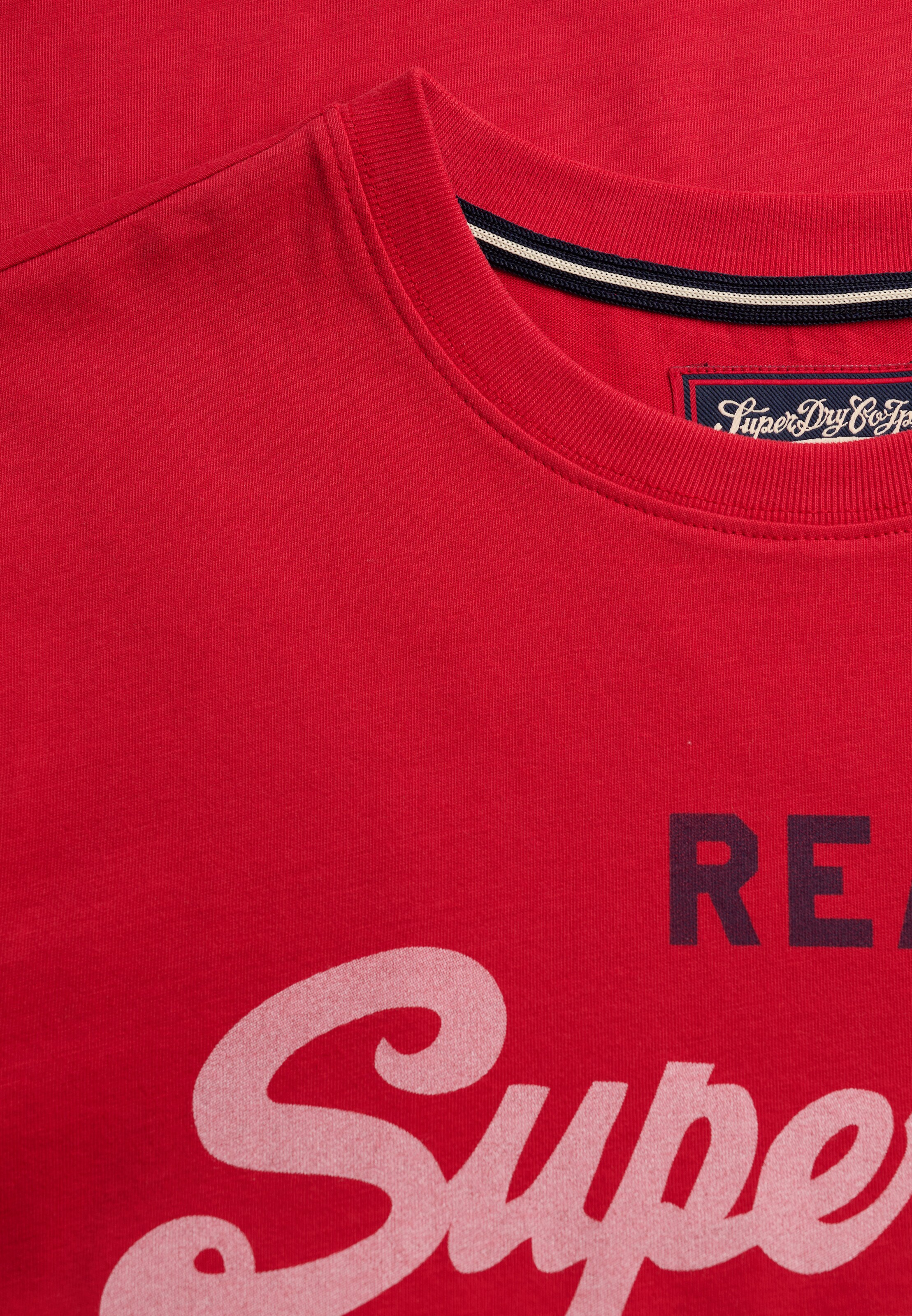 Superdry & Co T-Shirt in Rot