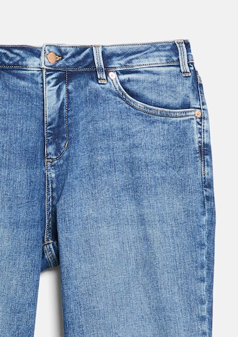 évasé Jean QS en bleu