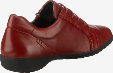 JOSEF SEIBEL Lace-Up Shoes 'Naly' in Red