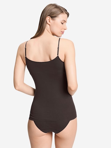 Hanro Top ' Cotton Seamless ' in Bruin