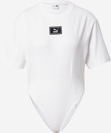 PUMA Shirt bodysuit 'Dare' in White: front