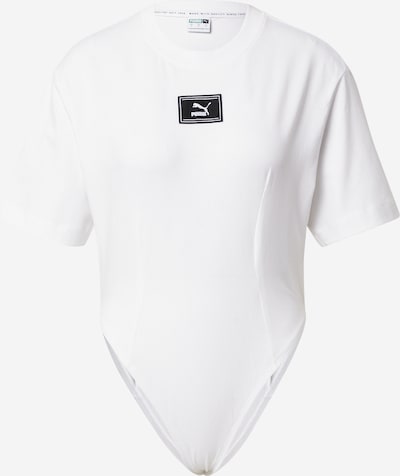 PUMA T-shirtbody 'Dare' i svart / vit, Produktvy