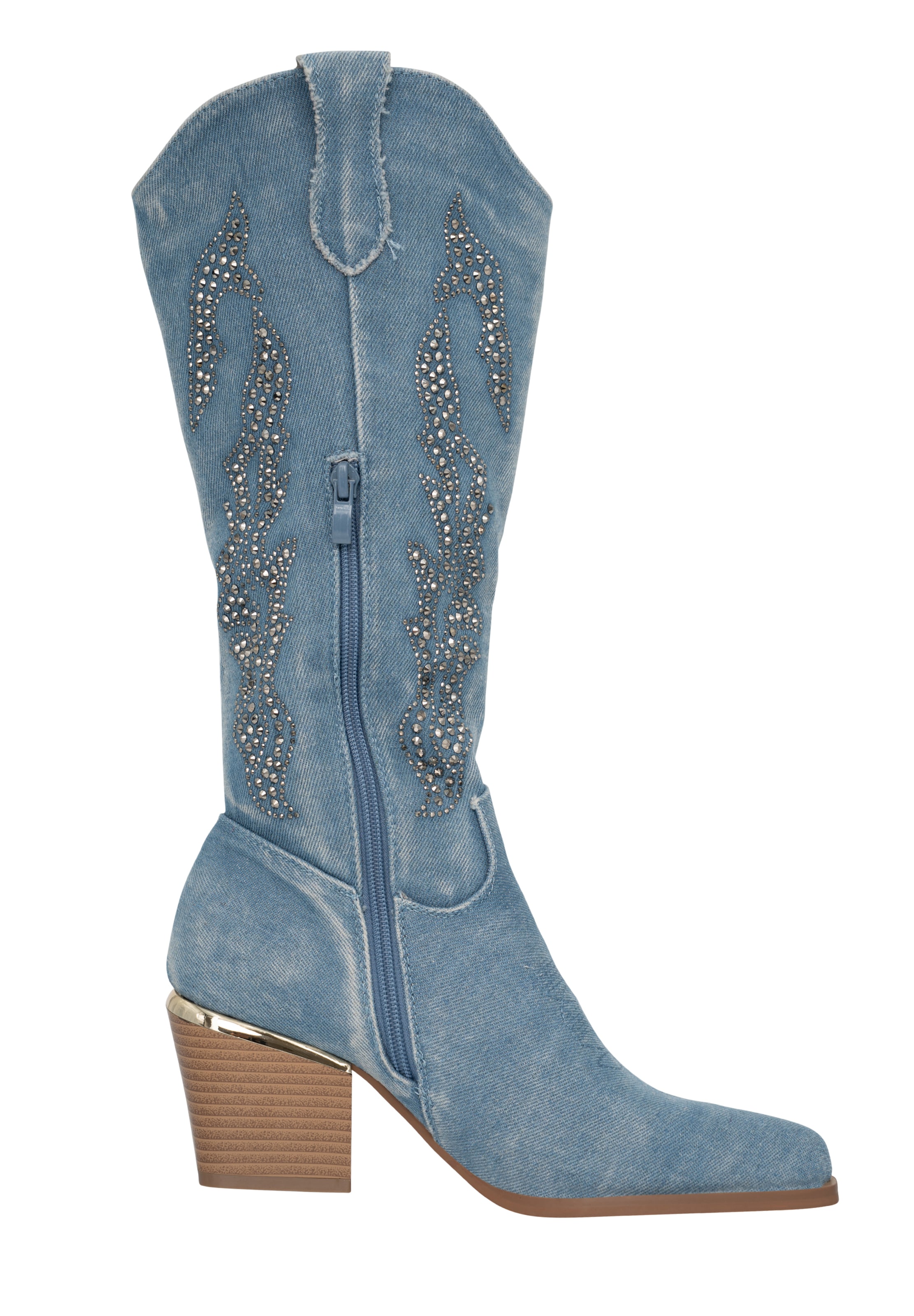 Stivale da cowboy di Salinyang in blu