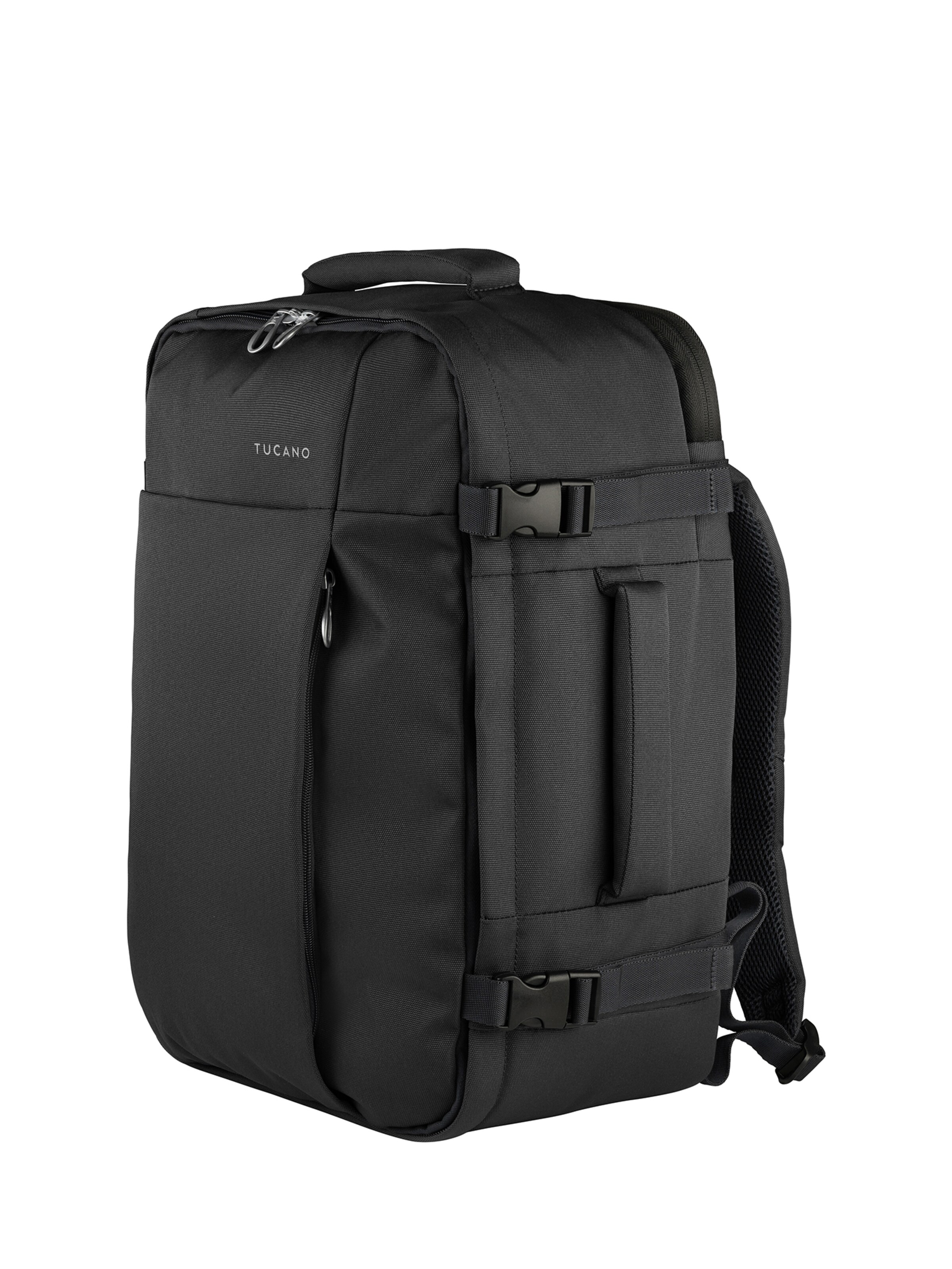 TUCANO Backpack in Black: front