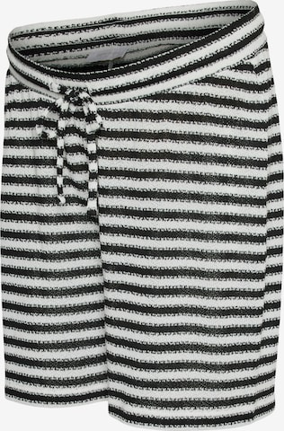 juoda MAMALICIOUS Standartinis Kelnės 'MLLUPIN': priekis