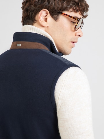 Gilet bugatti en bleu