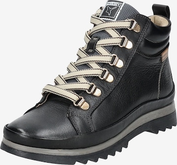 Stivaletto stringato di PIKOLINOS in nero: frontale