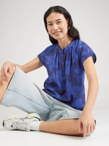 King Louie Bluza 'Stella' | modra barva: sprednja stran