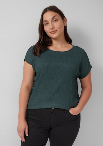 s.Oliver Shirt in Grün: Vorderseite