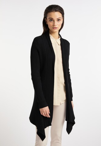 usha WHITE LABEL - Casaco de malha em preto: frente
