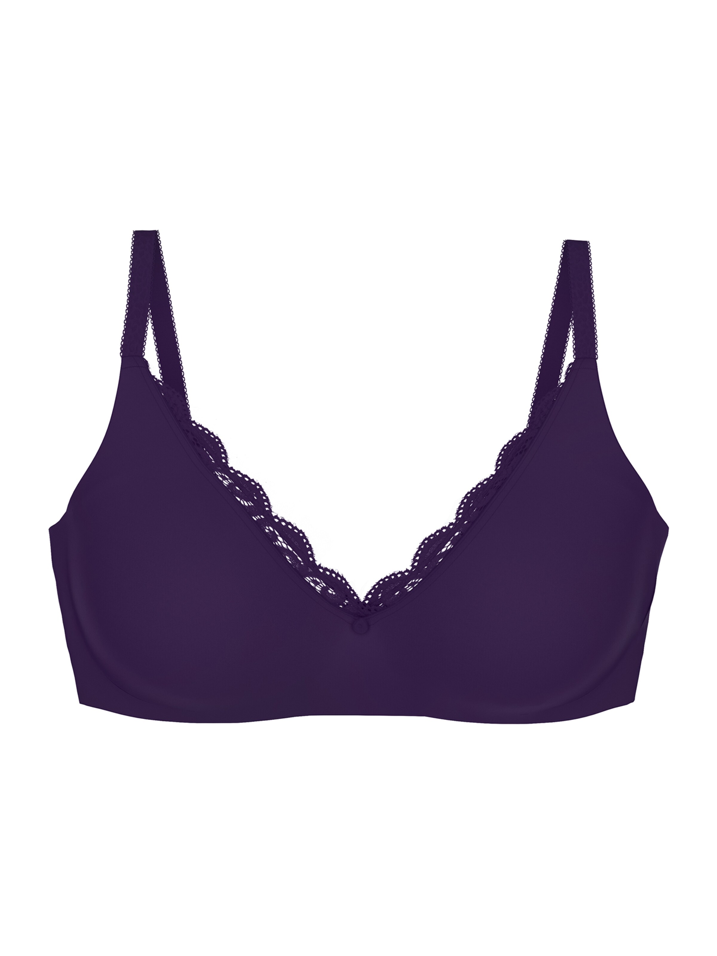 TRIUMPH Minimiser Bra ' Amourette ' in Purple: front