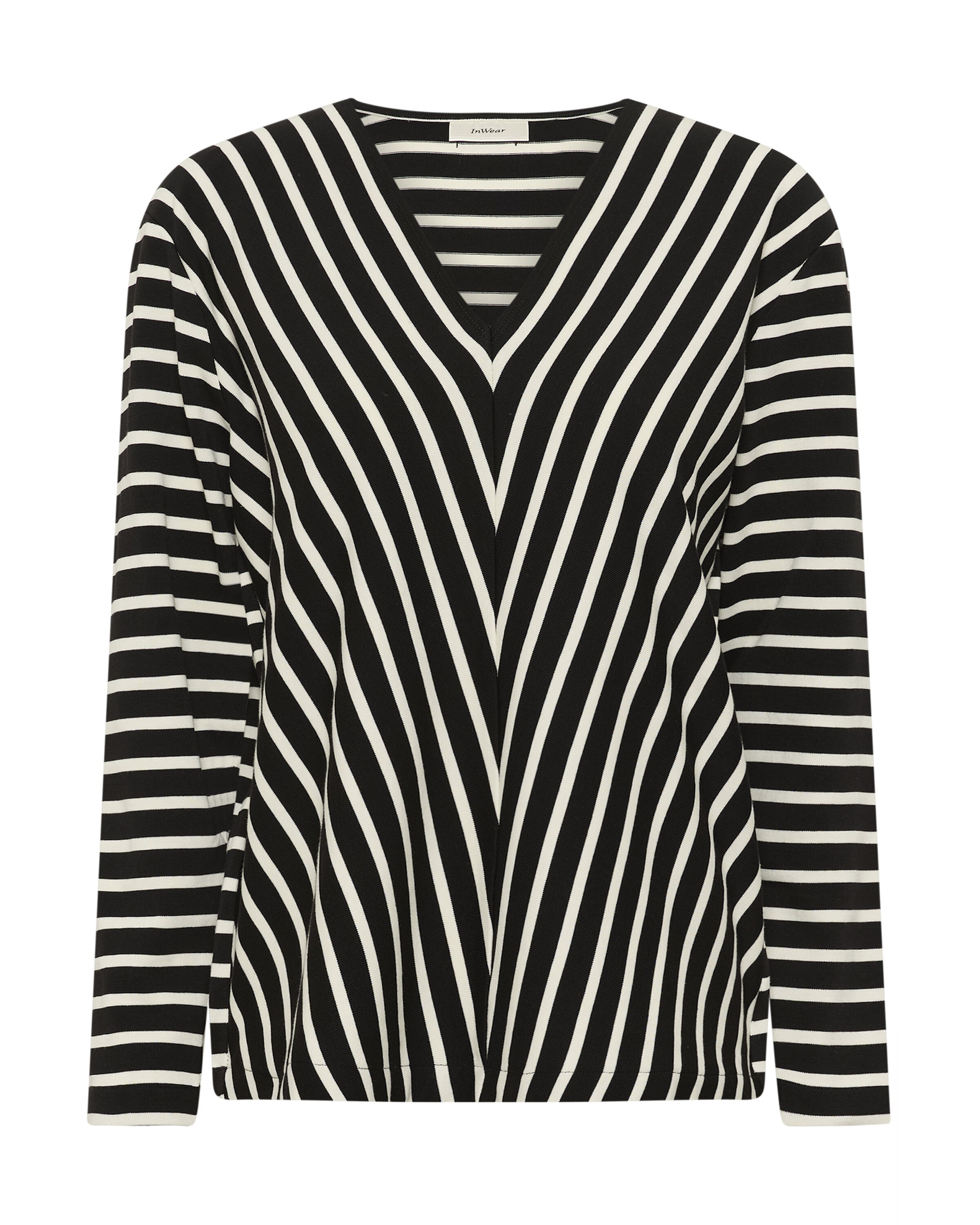InWear Blouse in Zwart: voorkant