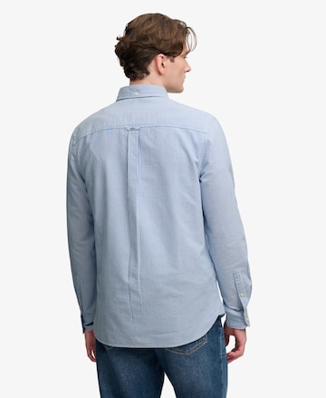 Superdry & Co Regular fit Button Up Shirt in Blue