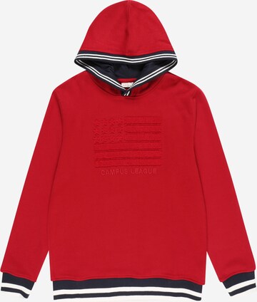 OVSSweater majica - crvena boja: prednji dio