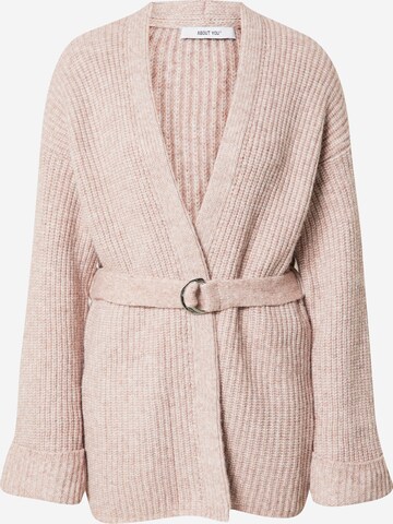 Cardigan 'Laura' ABOUT YOU en rose : devant