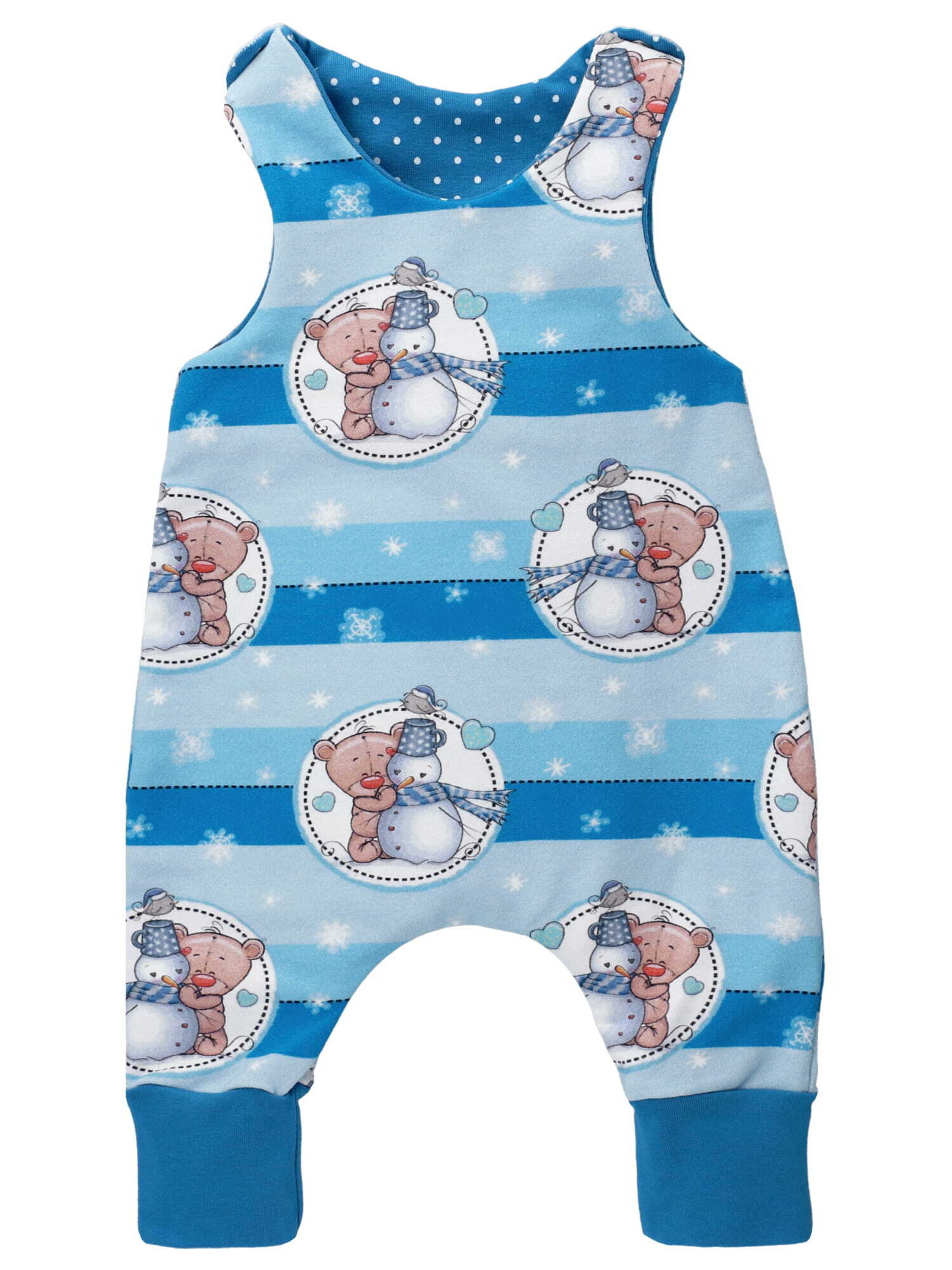 Barboteuse / body Land-Juwelen en bleu : devant