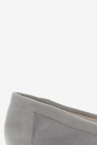 HALLHUBER Flats & Loafers in 38 in Grey