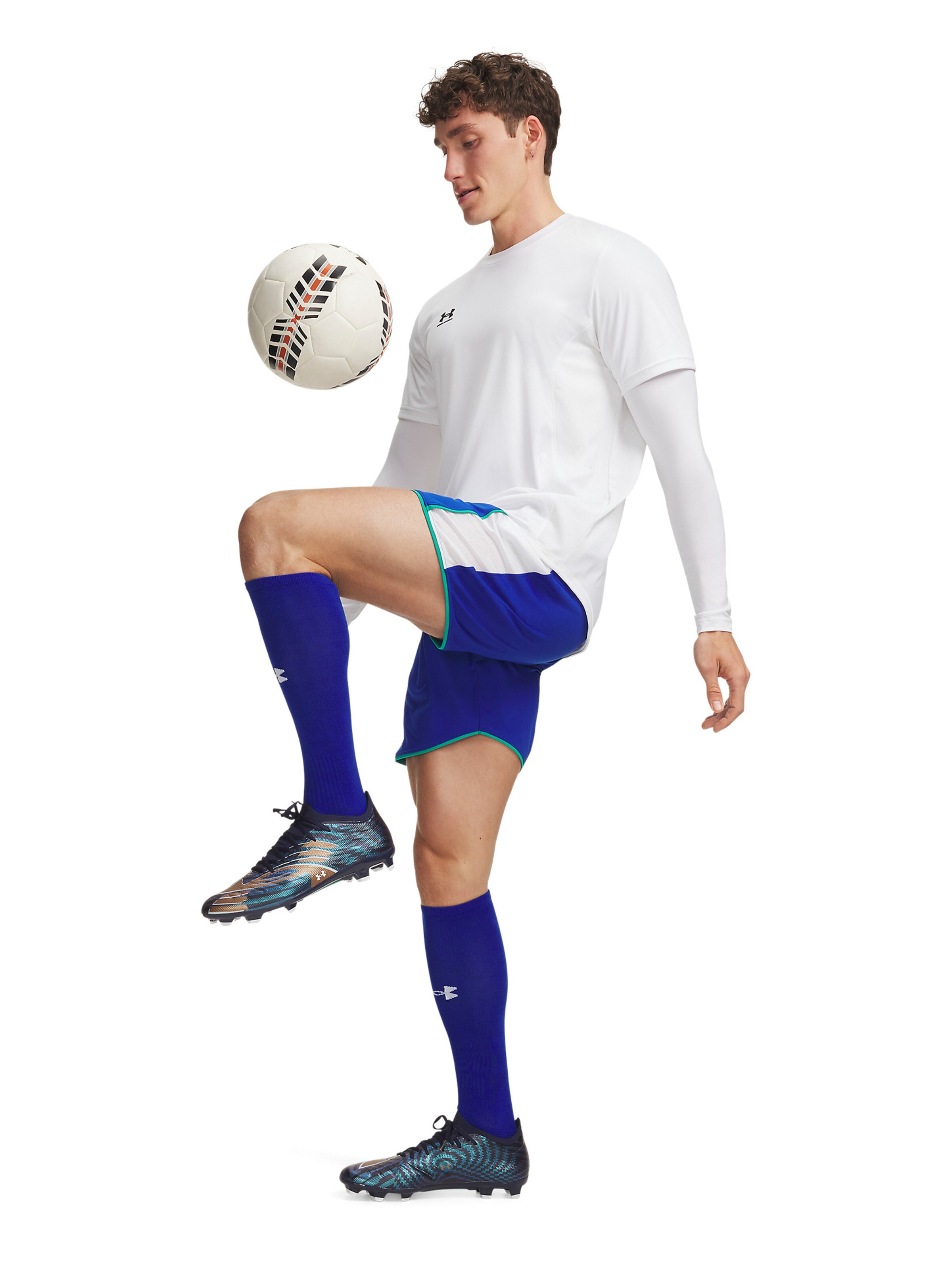 UNDER ARMOUR Regular Workout Pants in Blue