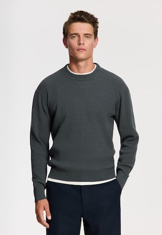 Shiwi Sweater 'CHENILLE' in Grey: front