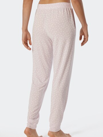 Pantalon de pyjama 'Mix & Relax' SCHIESSER en rose