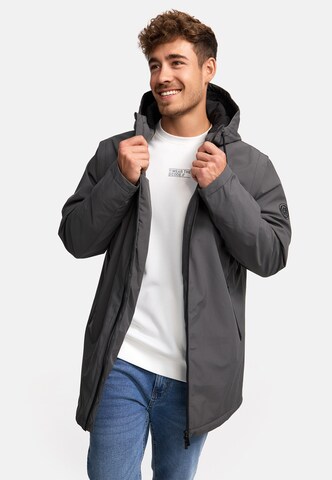 INDICODE JEANS Winterjas 'INEmilio' in Grijs