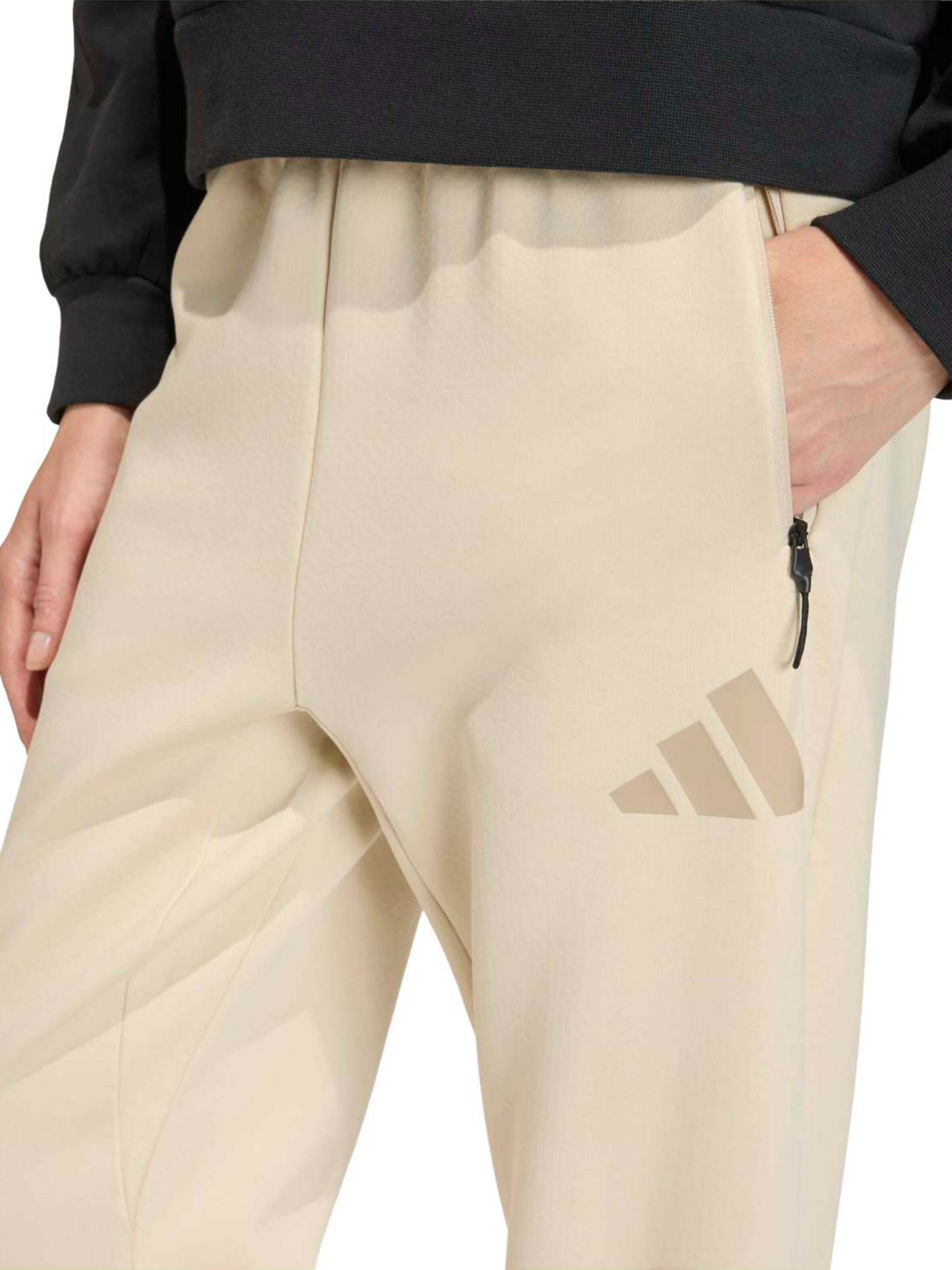 ADIDAS SPORTSWEAR Zwężany krój Spodnie sportowe 'Z.N.E.' w kolorze szary