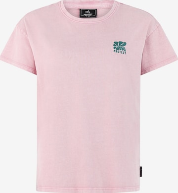 T-shirt 'PRTLas' PROTEST en violet : devant
