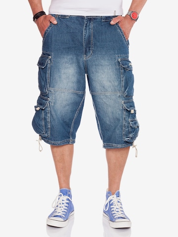 JET LAG Cargojeans in Blau: Vorderseite