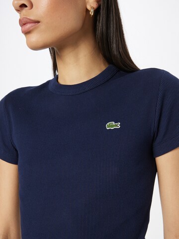 LACOSTE - Camisa em azul