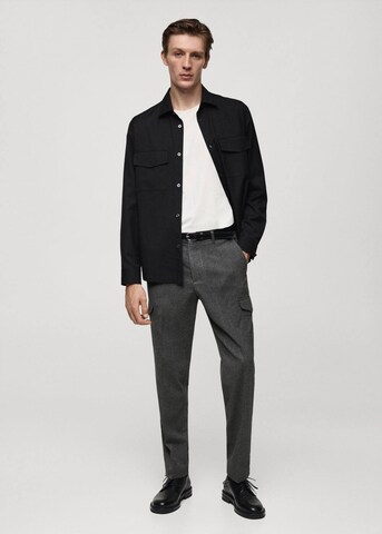 MANGO MAN Regular Hose 'Olivier' in Grau