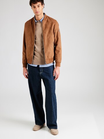 Only & Sons Pullover 'ONSWYLER' in Beige