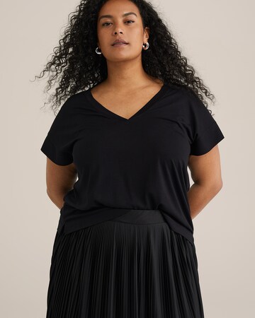 T-shirt WE Fashion en noir