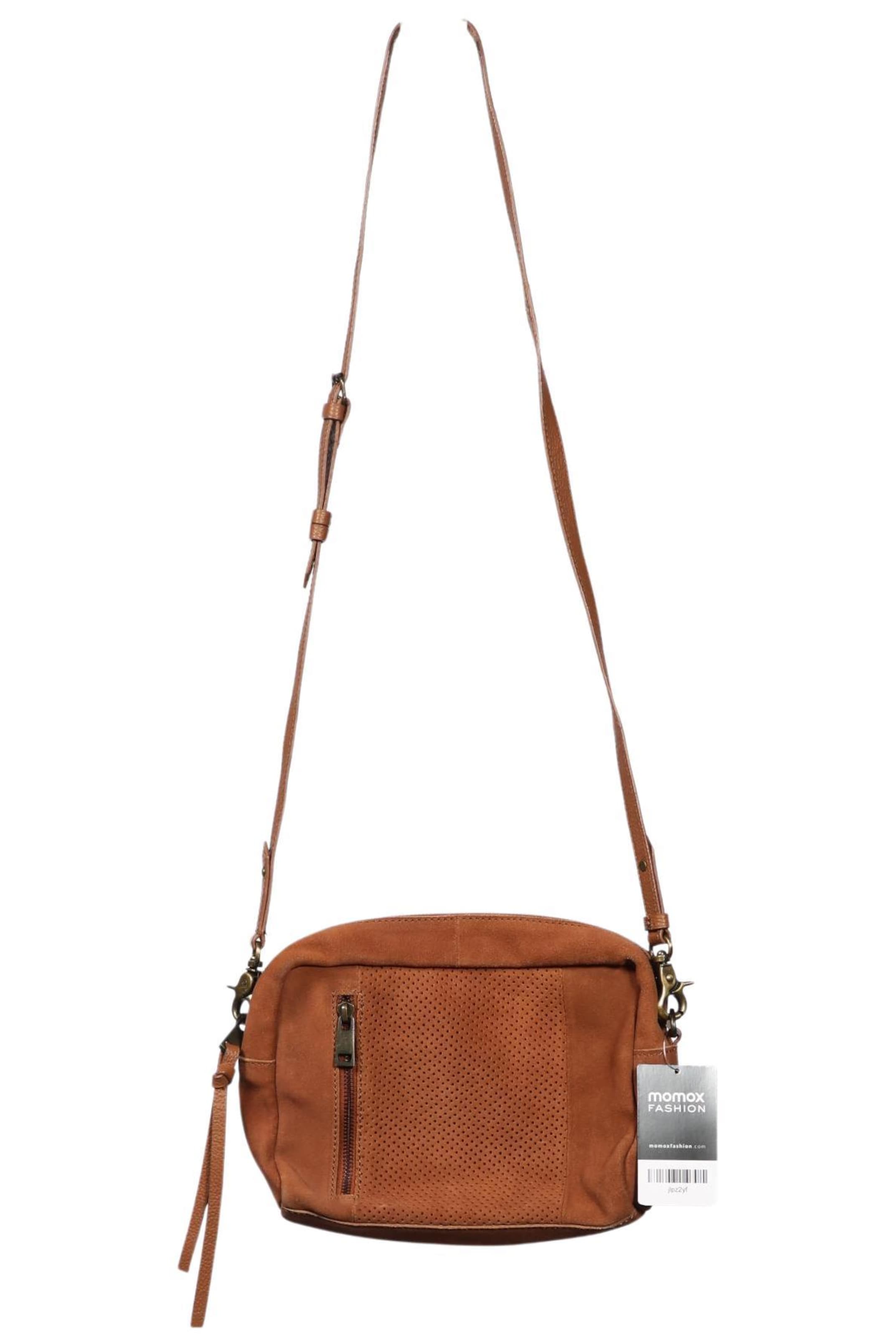 even&odd Handtasche klein Leder One Size in Braun: Vorderseite