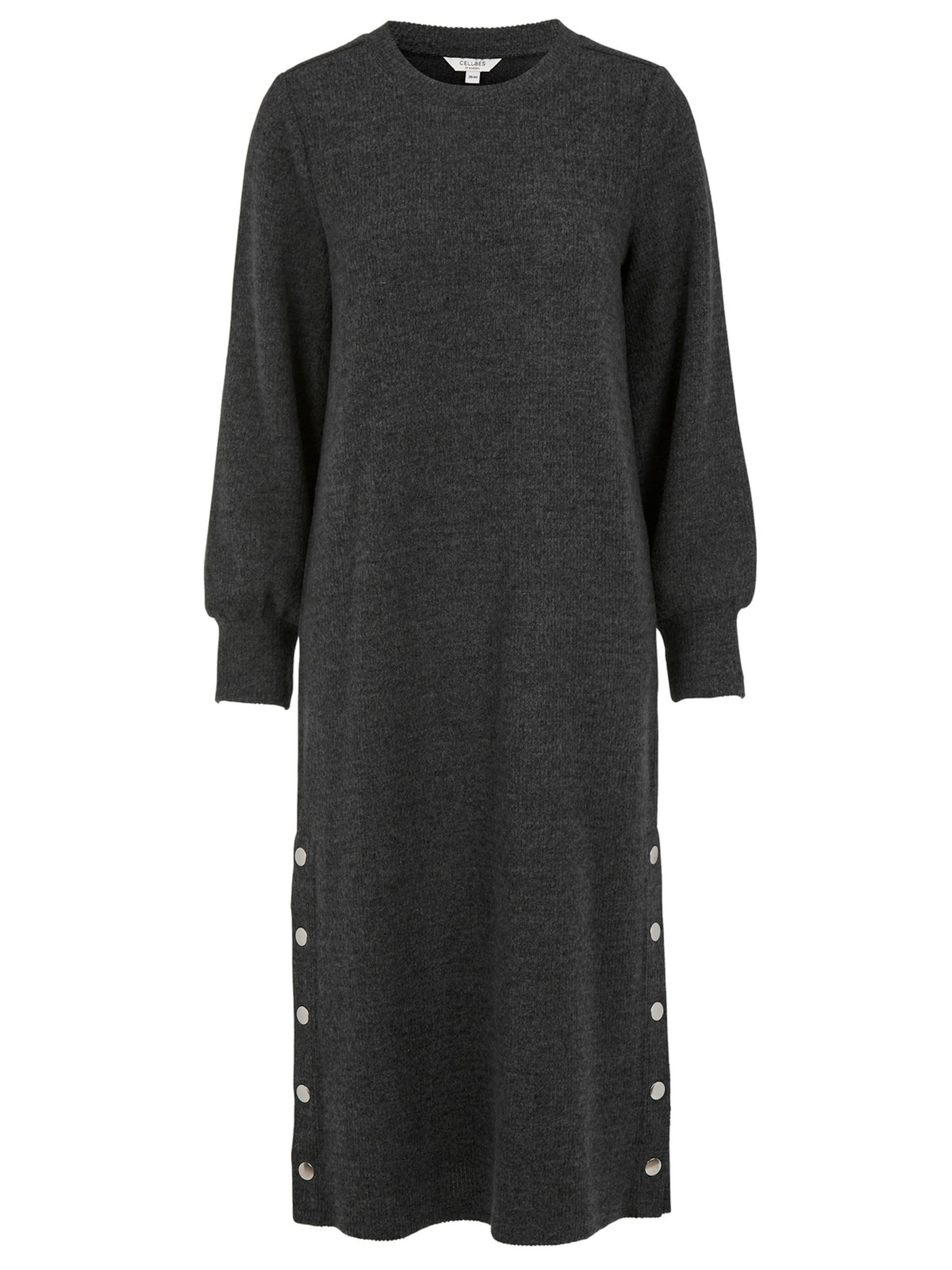 Cellbes of Sweden Knit dress in Black: front