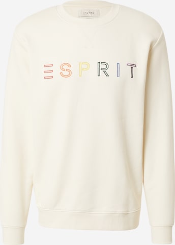 ESPRIT Sweatshirt in Beige: front