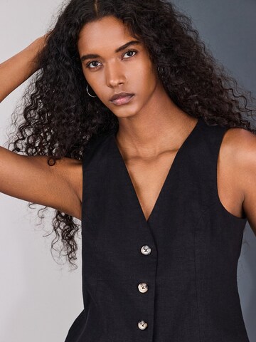 Next Anzugweste in Schwarz