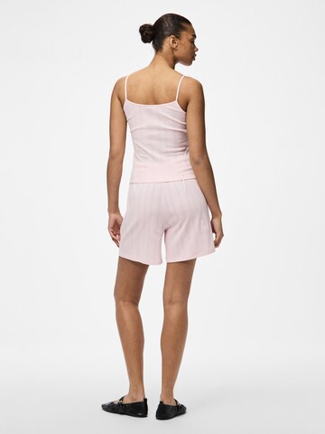 PIECES Regular Pants in Pink