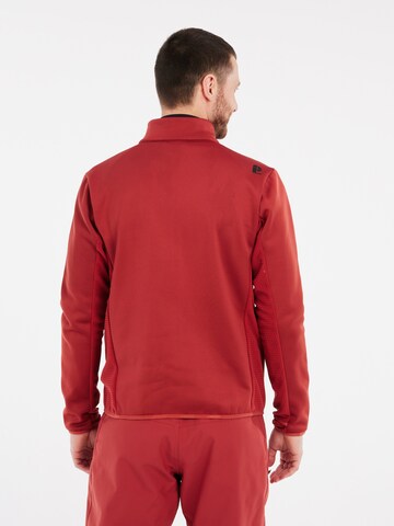 PROTEST Fleecejacke 'PRTFRAPTON'‌‌‌‌‌‌‌‌‌‌ in Rot