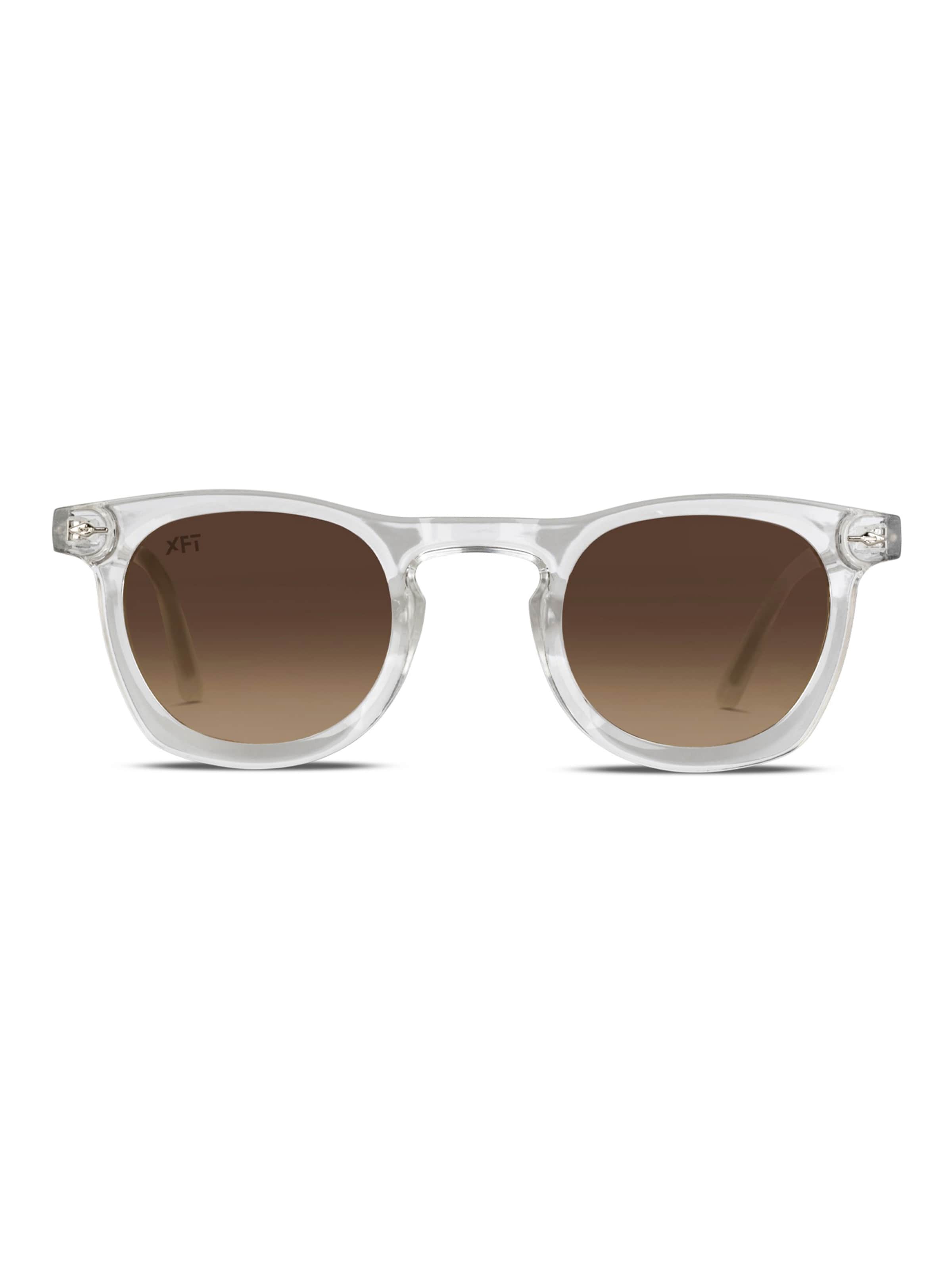 X Frame Therapy Sunglasses 'Reflectron Sun' in Brown
