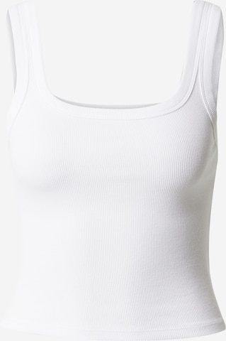 HOLLISTER - Top en blanco: frente