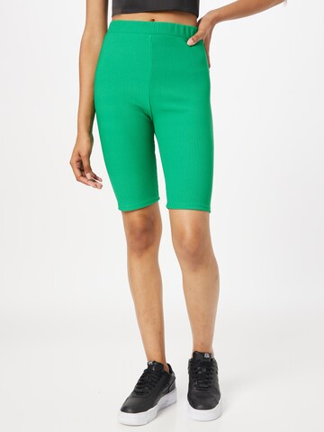 Skinny Leggings 'Bikka' di Moves in verde: frontale