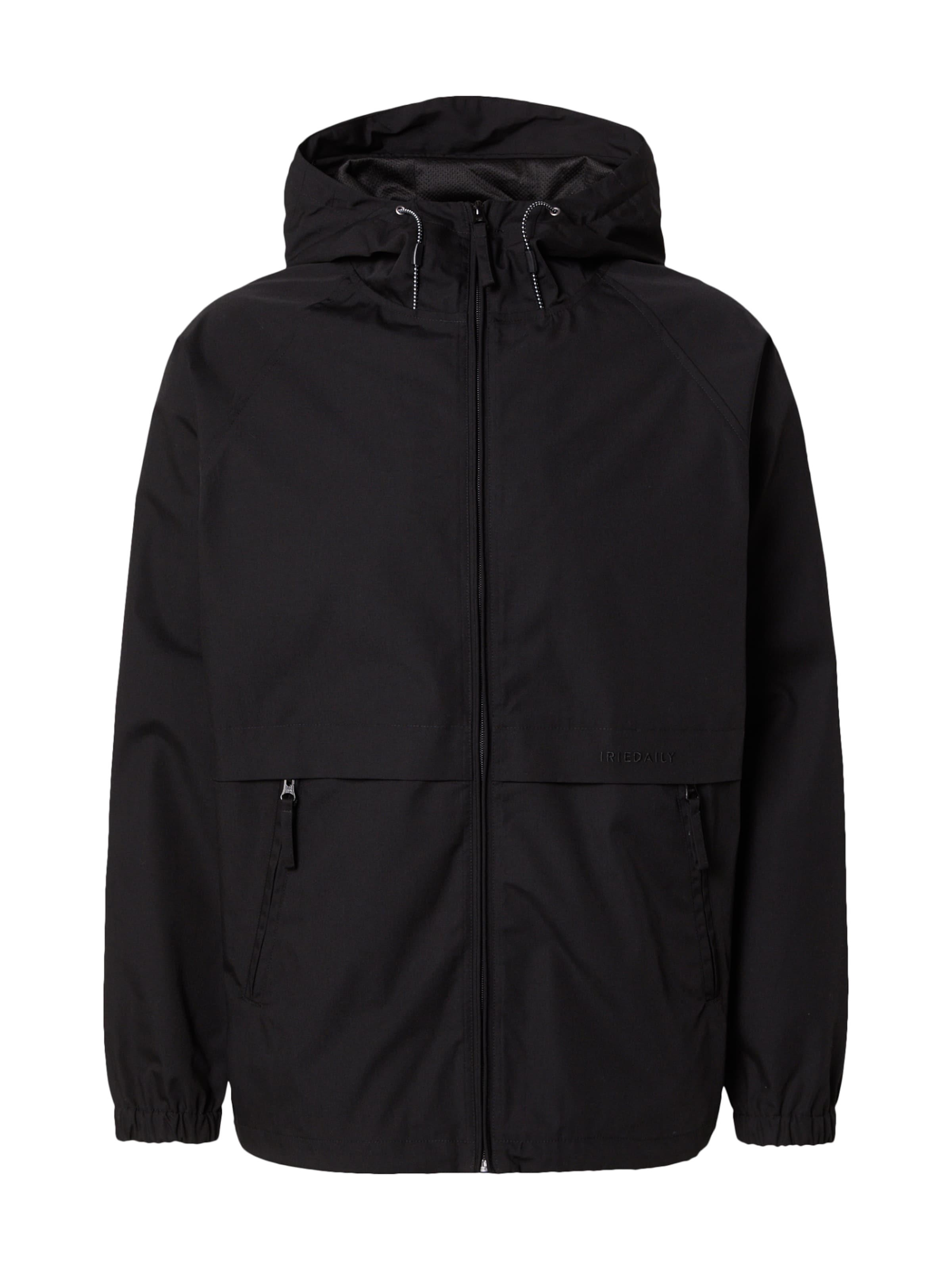 Veste mi-saison 'Segeltoern' Iriedaily en noir : devant