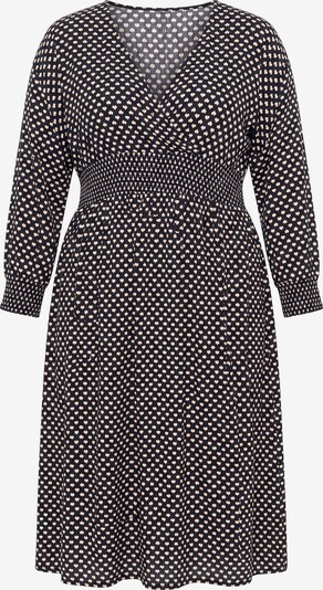 Ulla Popken Kleid in 42-44 in schwarz / weiß, Produktansicht