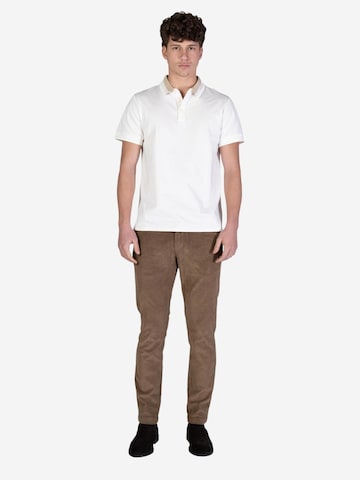 Maglietta 'SS PAUL GUESS COLLAR POLO M6RP47 KARS2' di GUESS in beige