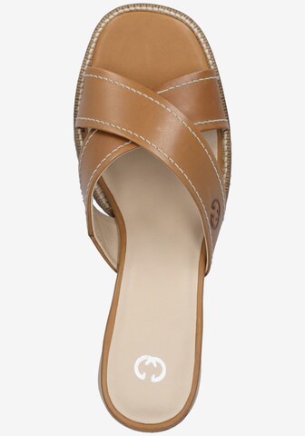 GERRY WEBER Mules 'Garda' in Brown