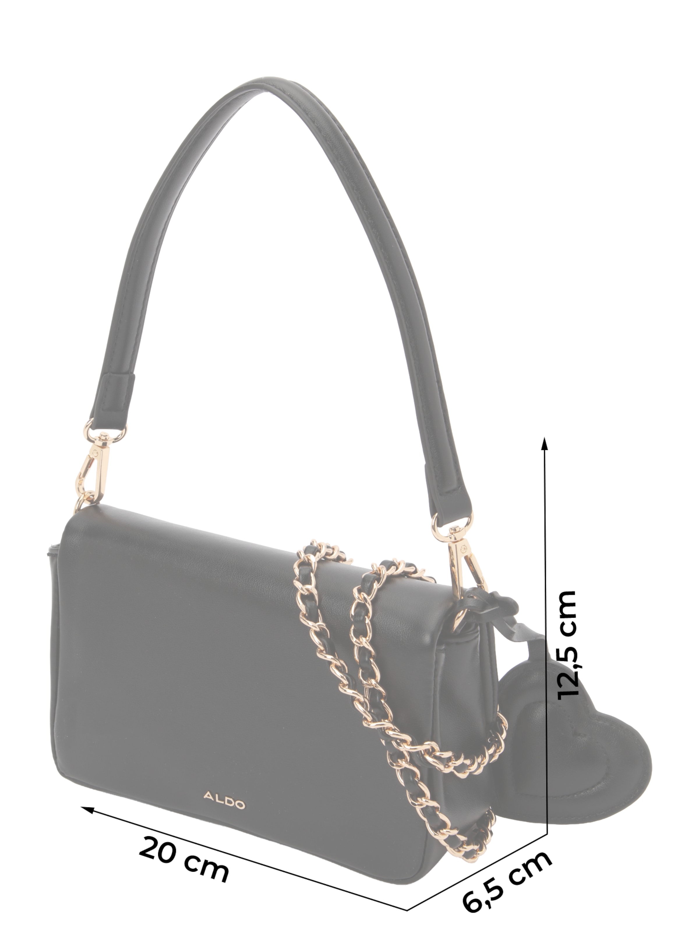 Borsa a spalla 'BBELLAPURSE' di ALDO in nero